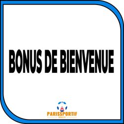 bonus bienvenue paris sportifs